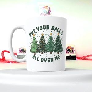 All Over Me Christmas 15 Ounce Large Coffee Mug